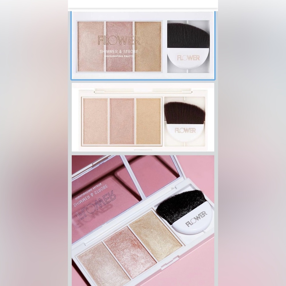 Flower by Drew Barrymore Shimmer & Strobe Highlighting Palette